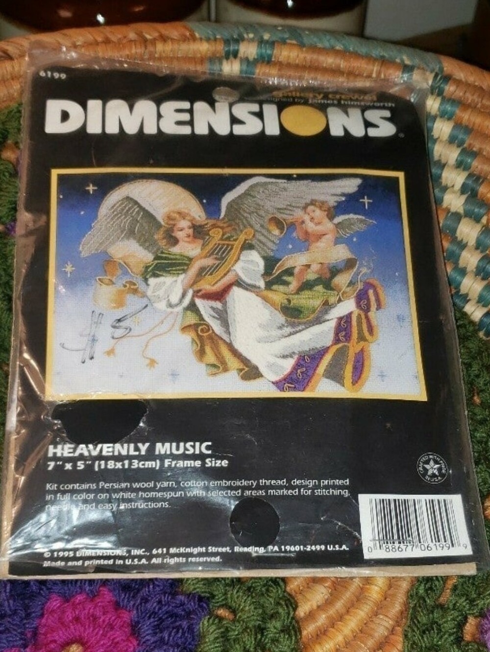 1995 Dimensions Gallery Crewel Kit